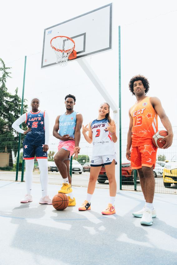Les maillots Lady's, Zone EST et Zone OUEST du All Riviera Game