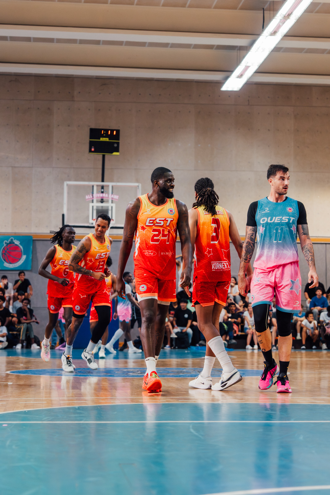 Zone EST contre Zone OUEST lors du All Riviera Game